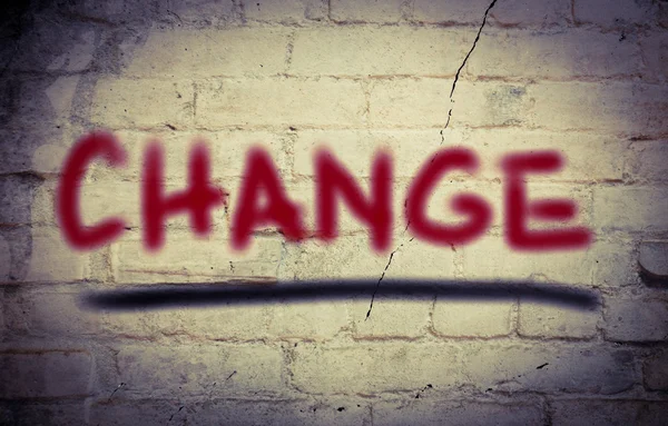 Conceito de mudança — Fotografia de Stock