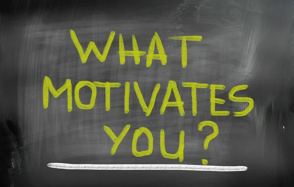 What Motivates You Concept — Stock Photo, Image