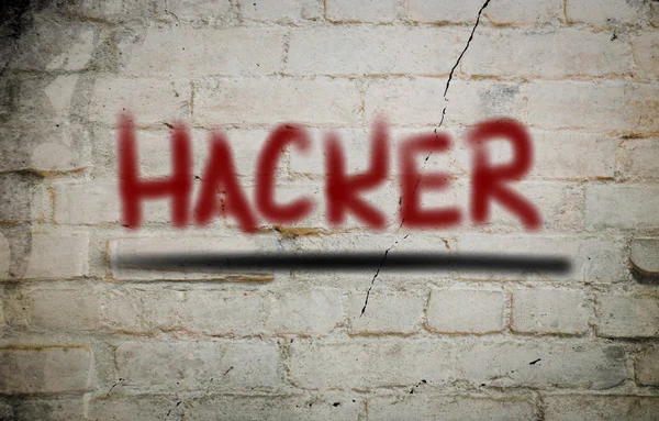 Concepto de Hacker — Foto de Stock