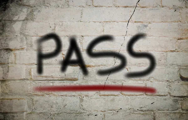 Pass Concept — Stock Photo, Image