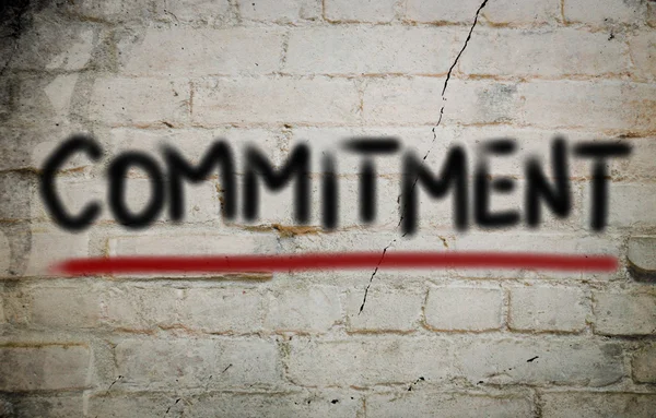 Commitment Concept — Stock Photo, Image