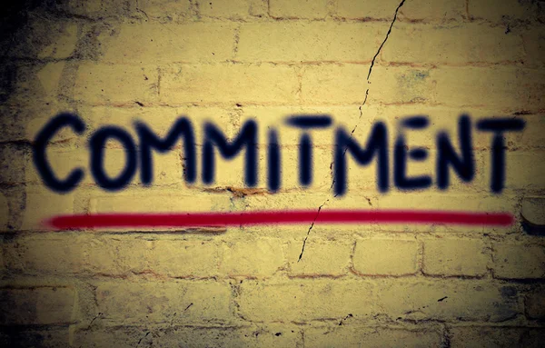 Commitment Concept — Stock Photo, Image