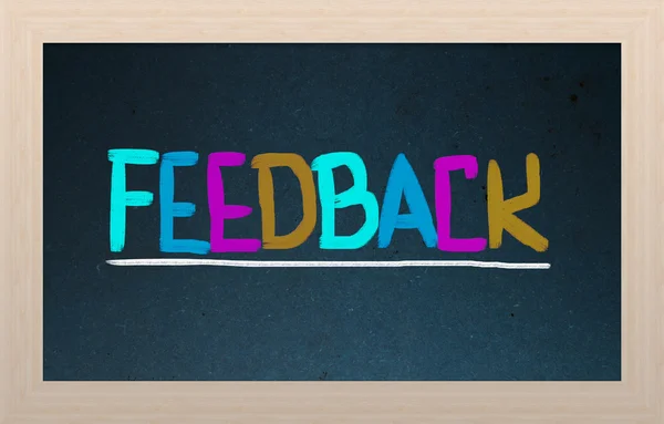 Feedback concept — Stockfoto