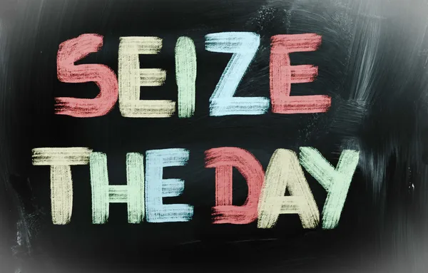 Seize The Day Concept — Stock Photo, Image