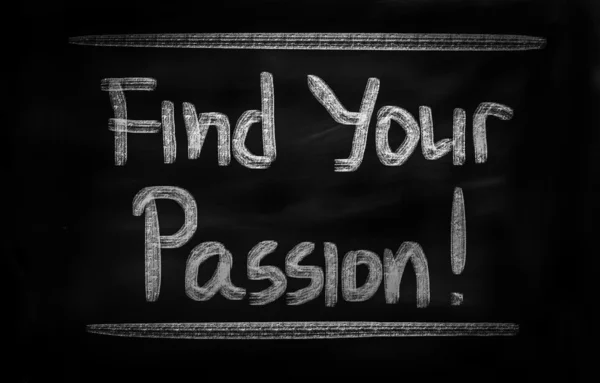 Trouvez votre concept de passion — Photo