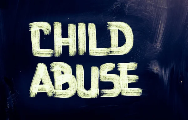 Conceptul abuzului asupra copiilor — Fotografie, imagine de stoc