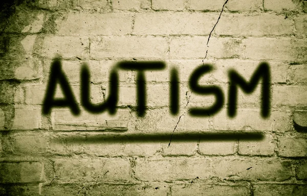 Concepto de autismo — Foto de Stock