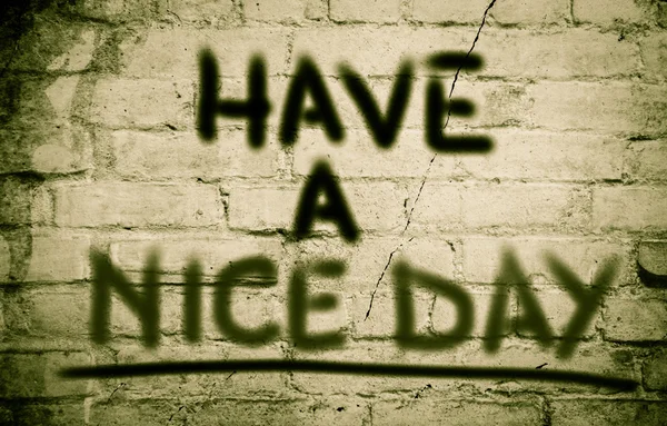 Have A Nice Day Concept — Stock Photo, Image