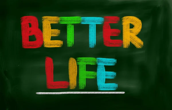 Better Life Concept — Stock Photo, Image