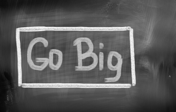 Идти большой концепцией
