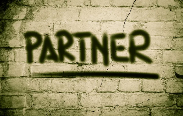 Concetto di partner — Foto Stock