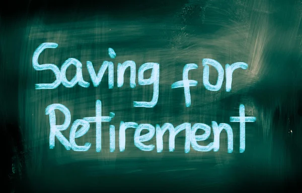 Saving For Retirement Concept — Stock Photo, Image