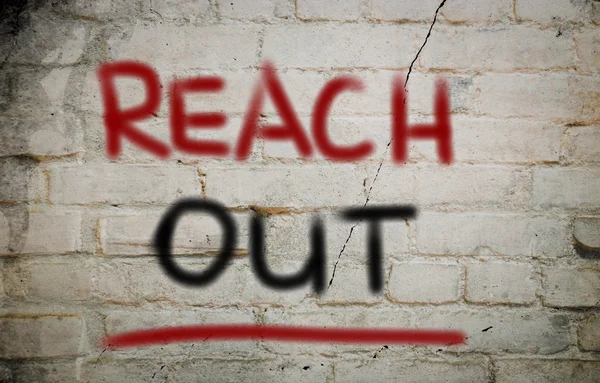 Reach Out Concept — Stock Photo, Image