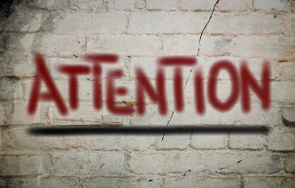 Attention Concept — Stock Photo, Image