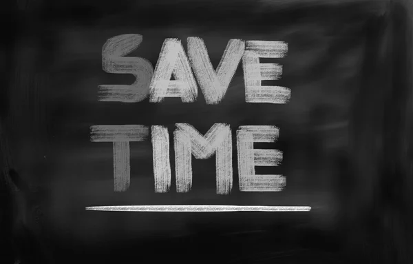 Save Time Concept — Stock Photo, Image