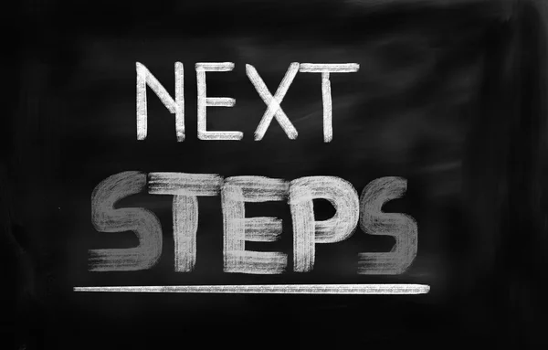 Next Steps Concept — Stock Photo, Image
