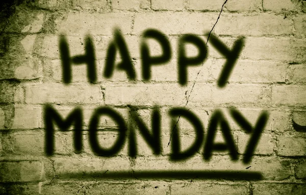 Happy Monday Concept — Stock Photo, Image
