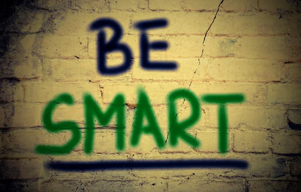Be Smart Cocept — Stock Photo, Image