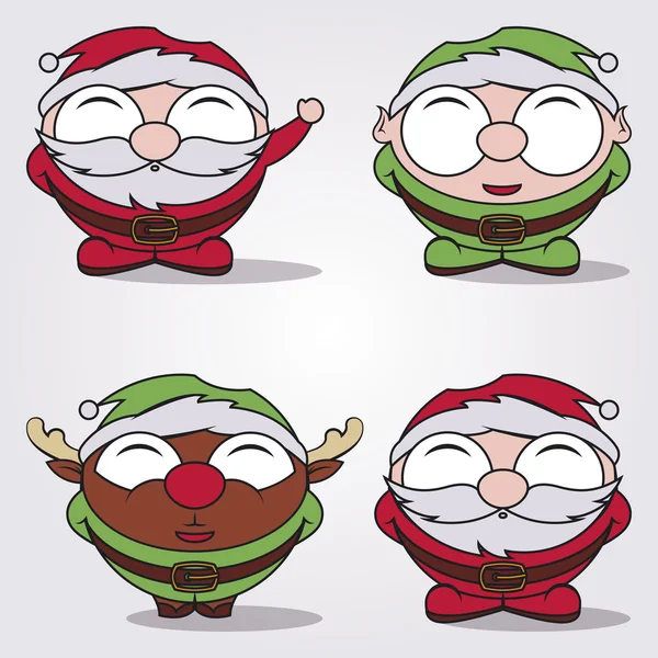Christmas cartoon — Stock Vector