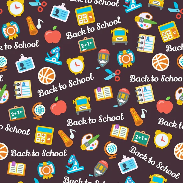 Back to School background — Stock Vector