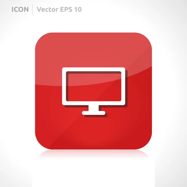 Monitor icon — Stock Vector