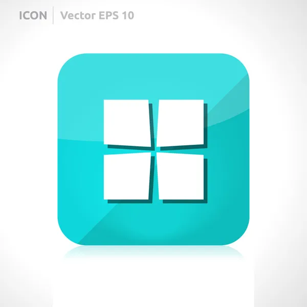 Zadejte ikonu — Stockový vektor