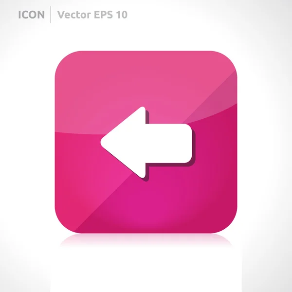 Arrow left icon — Stock Vector