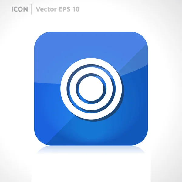 Target icon — Stock Vector