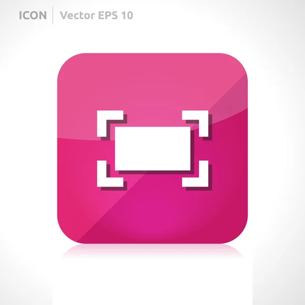 Zoom maximizar icono — Vector de stock