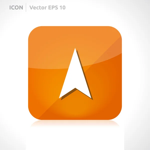 Navigation icon — Stock Vector