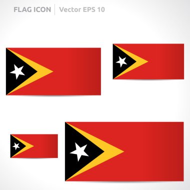 Doğu Timor bayrağı şablonu