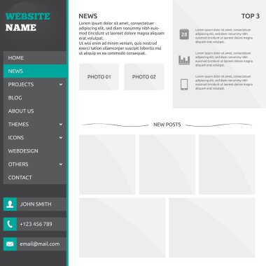 Web Sitesi Şablonu