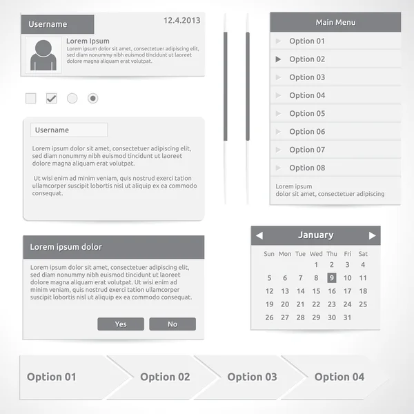 Web sitesi ögeleri