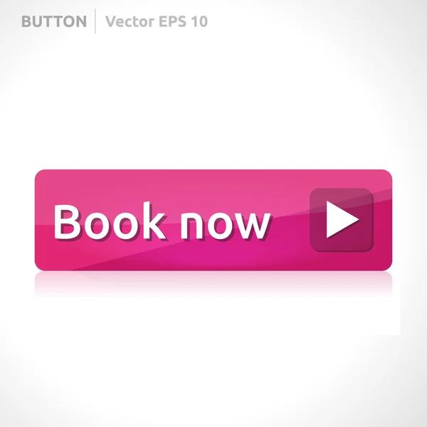Book now button template — Stock Vector