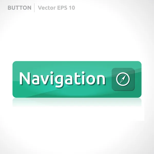 Navigation button template — Stock Vector