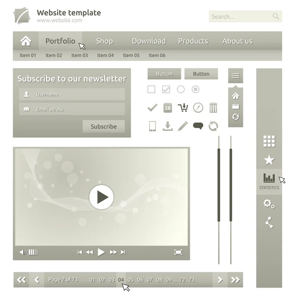 Web sitesi ögeleri
