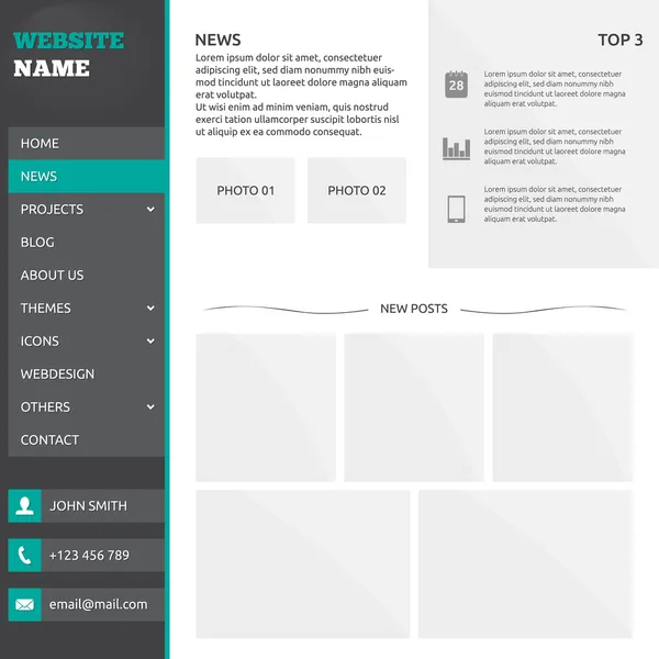 Web Sitesi Şablonu