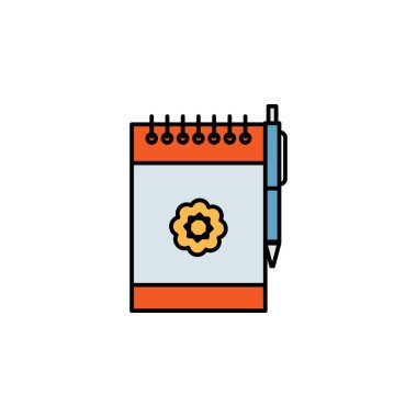 dizüstü bilgisayar satırı simgesi. Düğün illüstrasyon simgeleri. İşaretler, semboller ağ, logo, mobil uygulama, UI, UX renkli simge için kullanılabilir