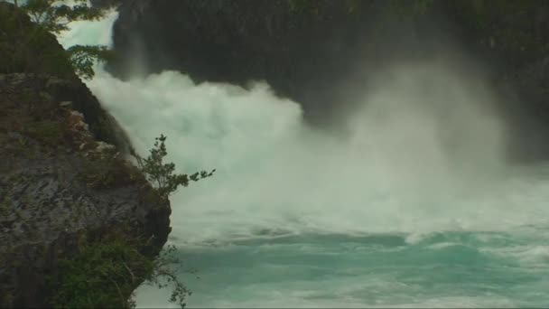 Waterfall in Patagonia — Stock Video