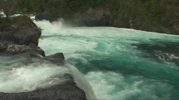 Waterfall in Patagonia — Stock Video
