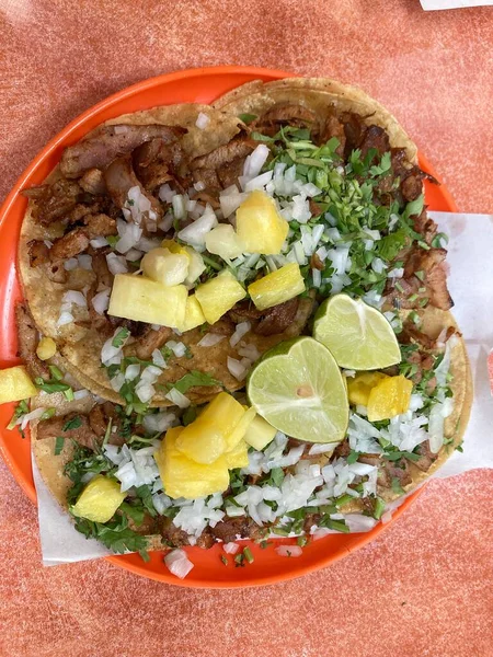 Mexican Tacos Pastor — Foto de Stock