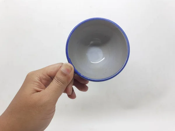 Una Serie Tazas Colores Para Beber Café Aparato Goteo Para — Foto de Stock