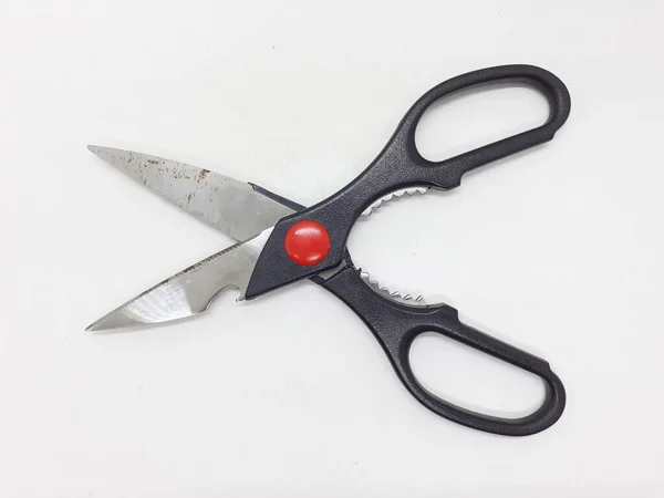 Une Paire Ciseaux Couteau Pour Couper Dans Artisanat Cuisine — Photo