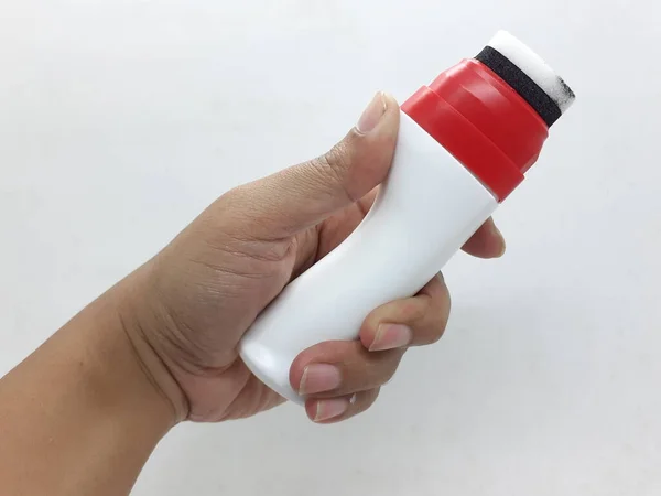 Realistisk Mall Blank Deodorant Roller Set Cosmetic Bottle Isolerad Antiperspirant — Stockfoto