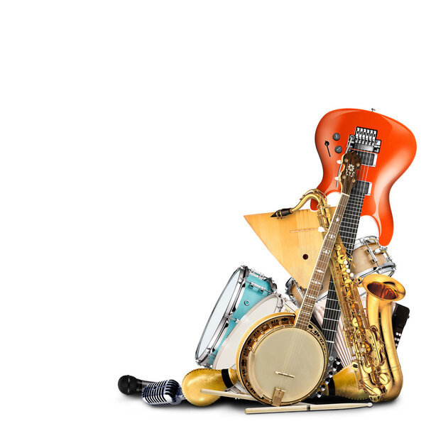 Musical instruments, orchestra