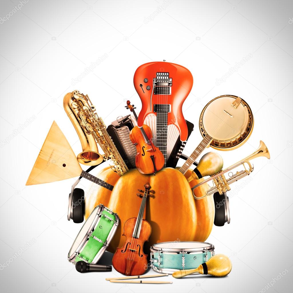 Musical instruments, orchestra