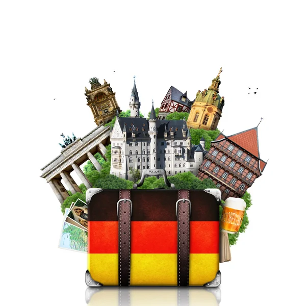Tyskland, tyska landmärken, resor Stockfoto