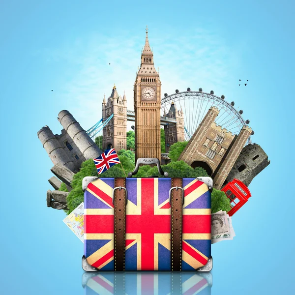 Inghilterra, Luoghi di interesse britannici, viaggi — Foto Stock