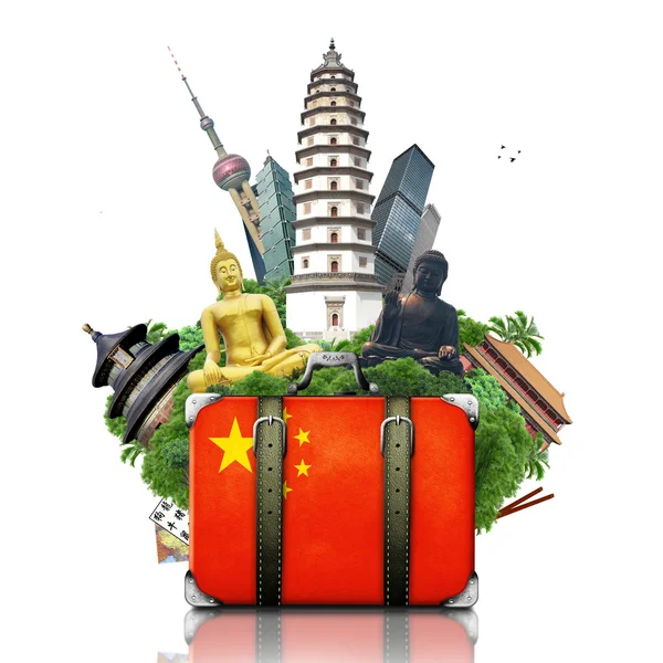 Kina, Kina landmärken, resa — Stockfoto