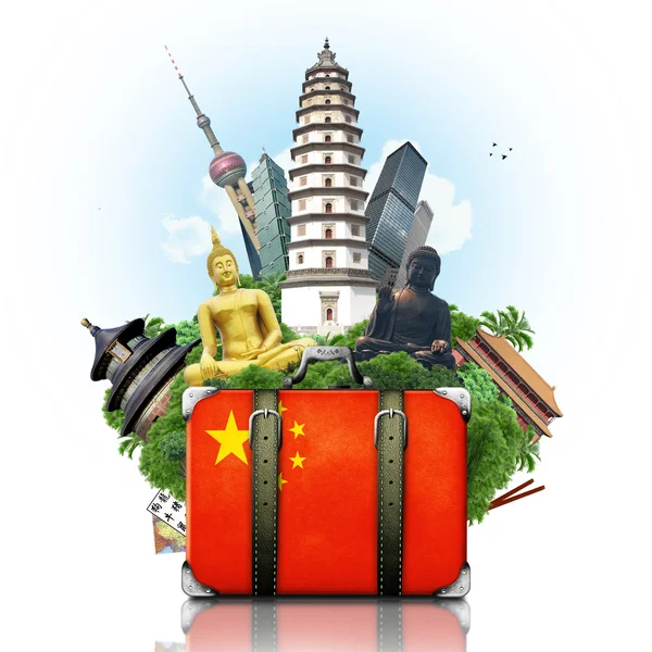 Китай, Китай ориентиры, путешествия — стоковое фото